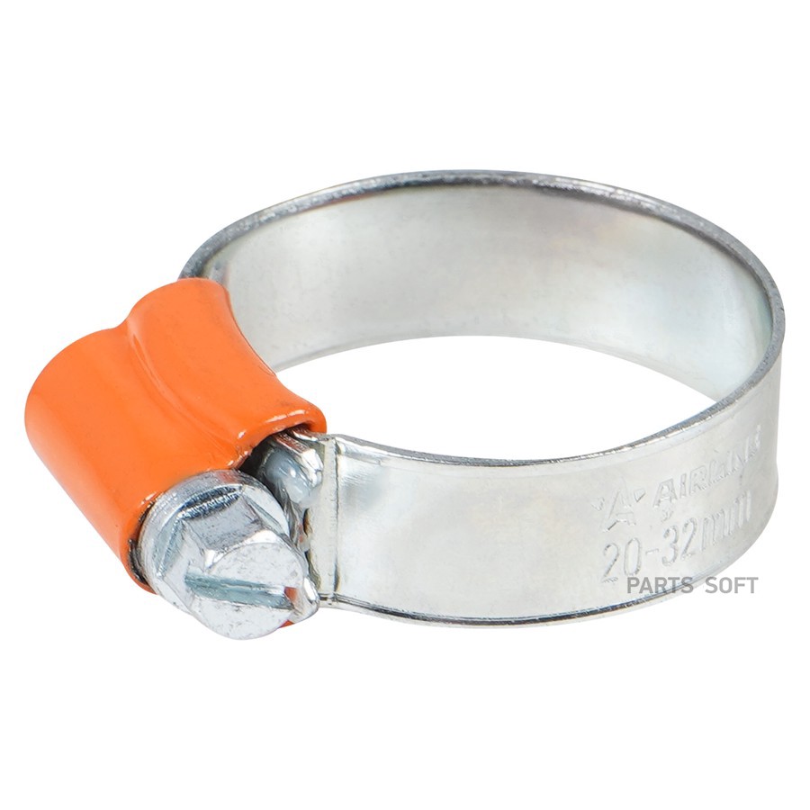 Хомут на патрубки AIRLINE червячный 20-32 мм (усиленный) - AIRLINE None None